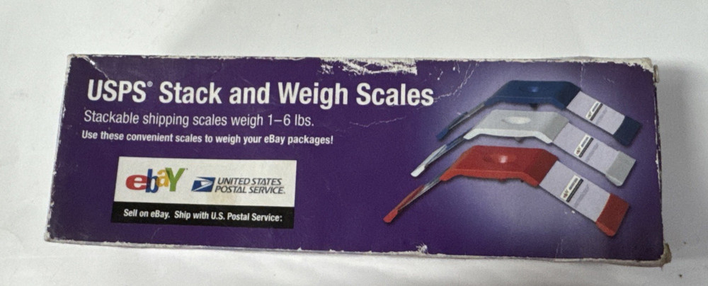 USPS - Stack and Weigh Scales - Stackable Shipping Scales - 1-6 LBS