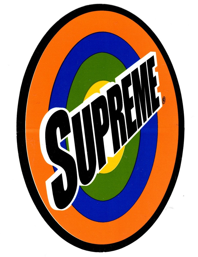 Supreme Spin Shout Tide Sticker SS16 (2016)