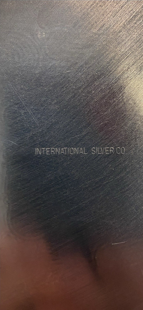 Vintage International Silver Company 13" Silver Plated Tray in Original Box