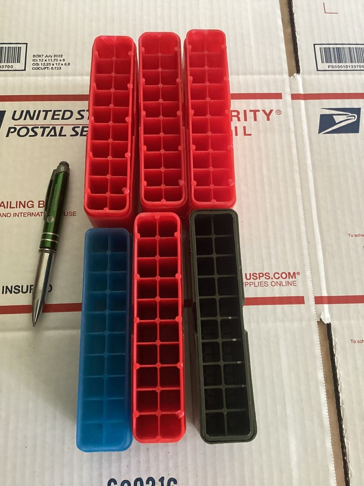6 rifle Shell box - holds 6 Hold 10 Shells