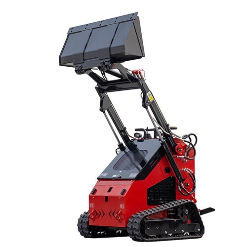 13.5HP Hydraulic Mini Skid Steer Loader Stand-On Track Garden