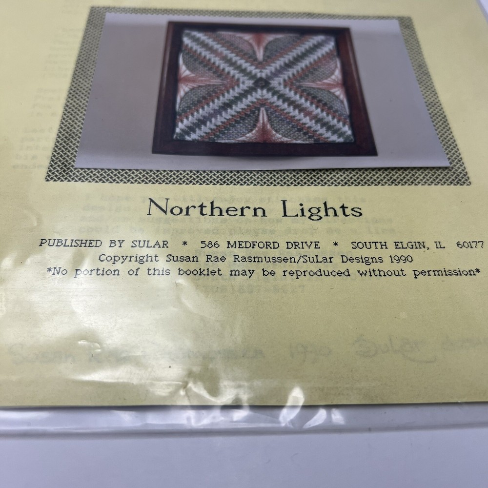 SULAR'S PRIME TIME Designs Charted Canvaswork Needlepoint Northern Lights