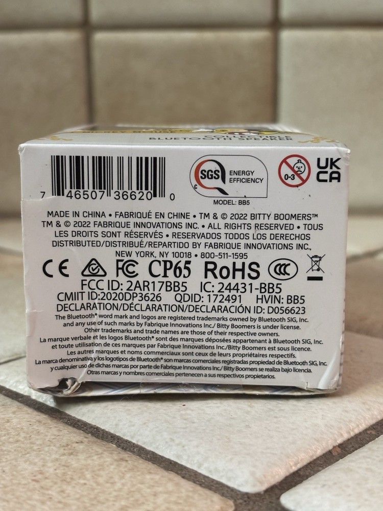 Bitty Boomers Disney Mickey Mouse Pilot - Mini Bluetooth Speaker