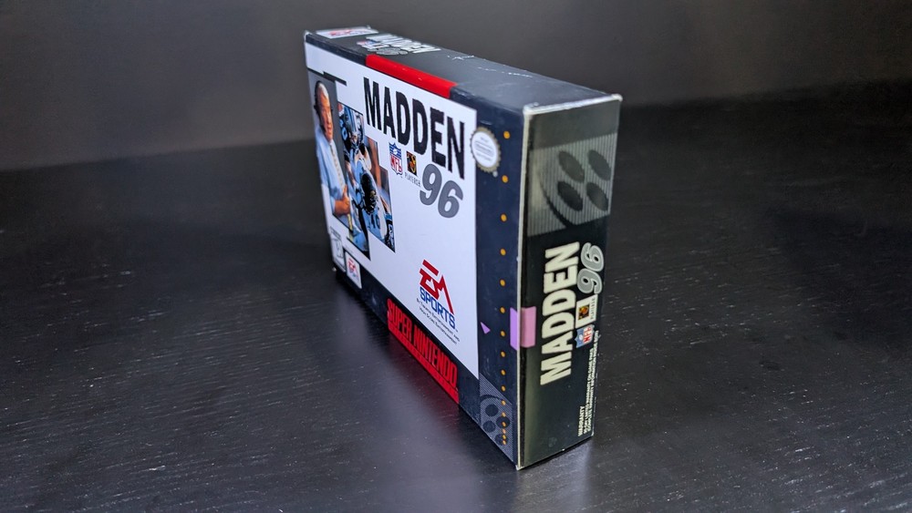 Madden '96 | Super Nintendo | SNES | Original | Box Only