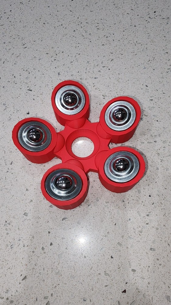 Bowling Ball Spinner Cup - Red