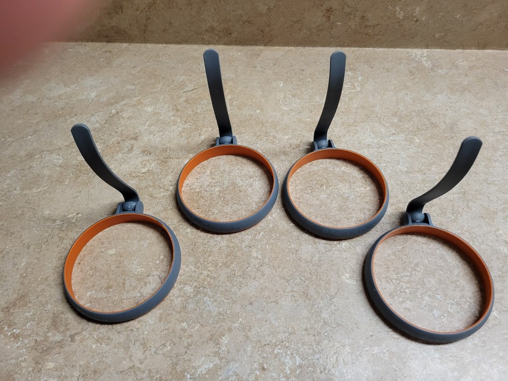 Blackstone square and round egg or pancake rings.