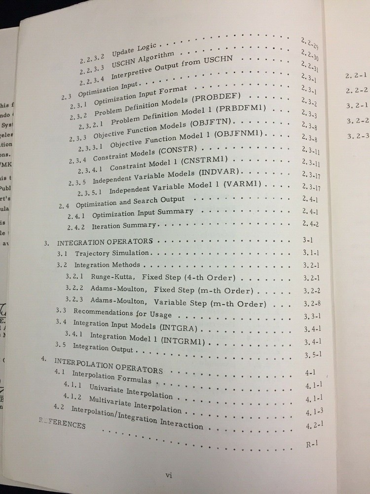 1976 GENERALIZED TRAJECTORY SIMULATION VOLUME IV: NUMERICAL OPERATORS, FOR USAF