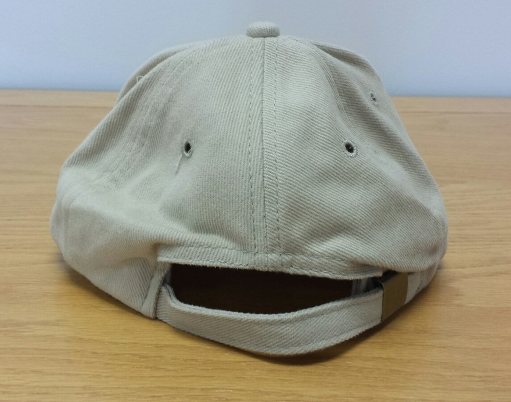 ALLIANZ CHAMPIONSHIP Golf Beige Khaki Adjustable Strap Strapback HAT / CAP