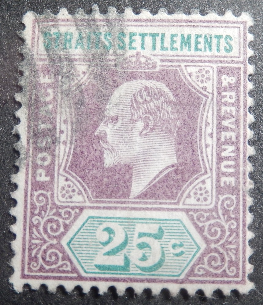 Straits Settlements Scott #117, Used