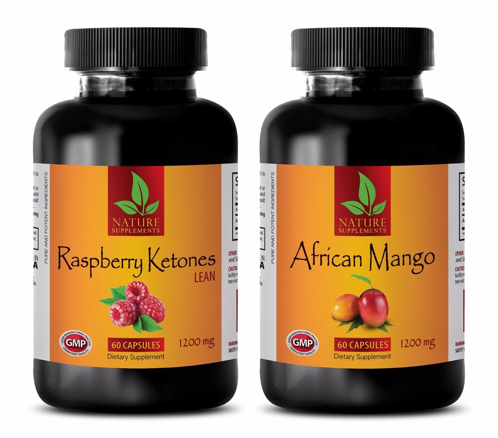 Immune support vitamins - RASPBERRY KETONES – AFRICAN MANGO COMBO - raspberry