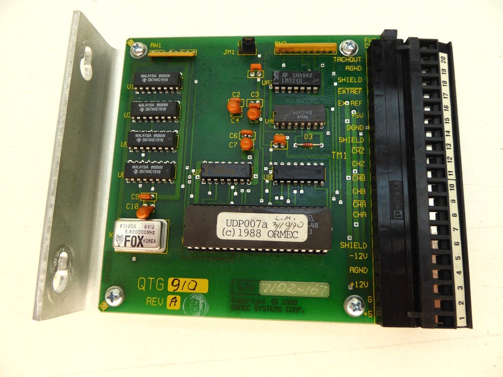 Ormec QTG 910 PC Board QTG910