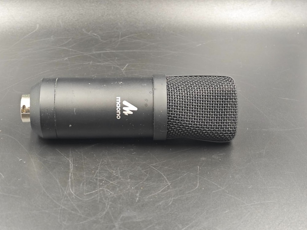 Maono Microphone Black Used Working