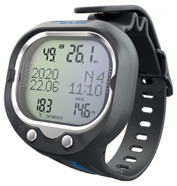 SEAC Screen Dive Wrist Computer Available in 3 Different Modes (Scuba,