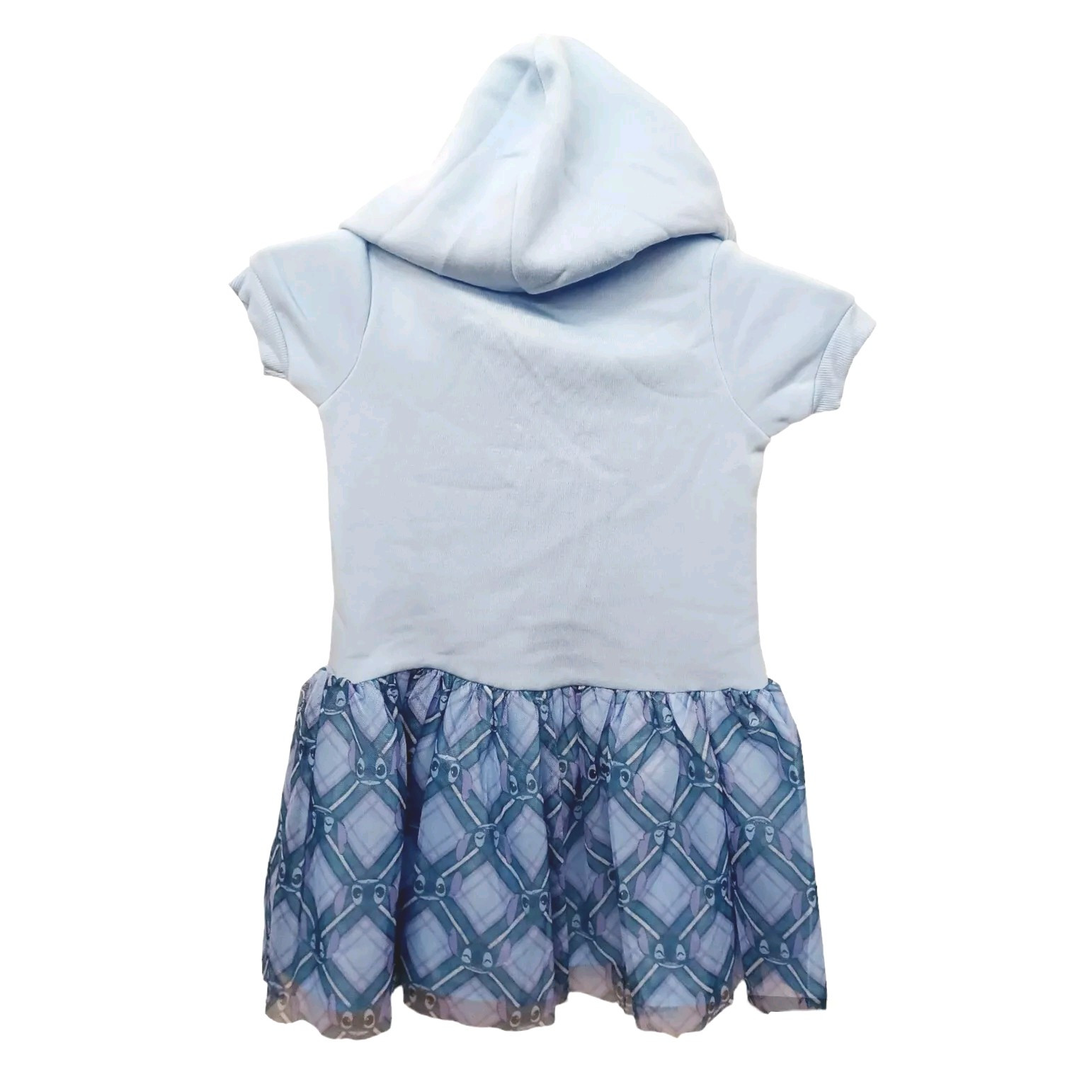 Disney STITCH Hooded w/Ears Costume Tutu Dress 4/5 Blue