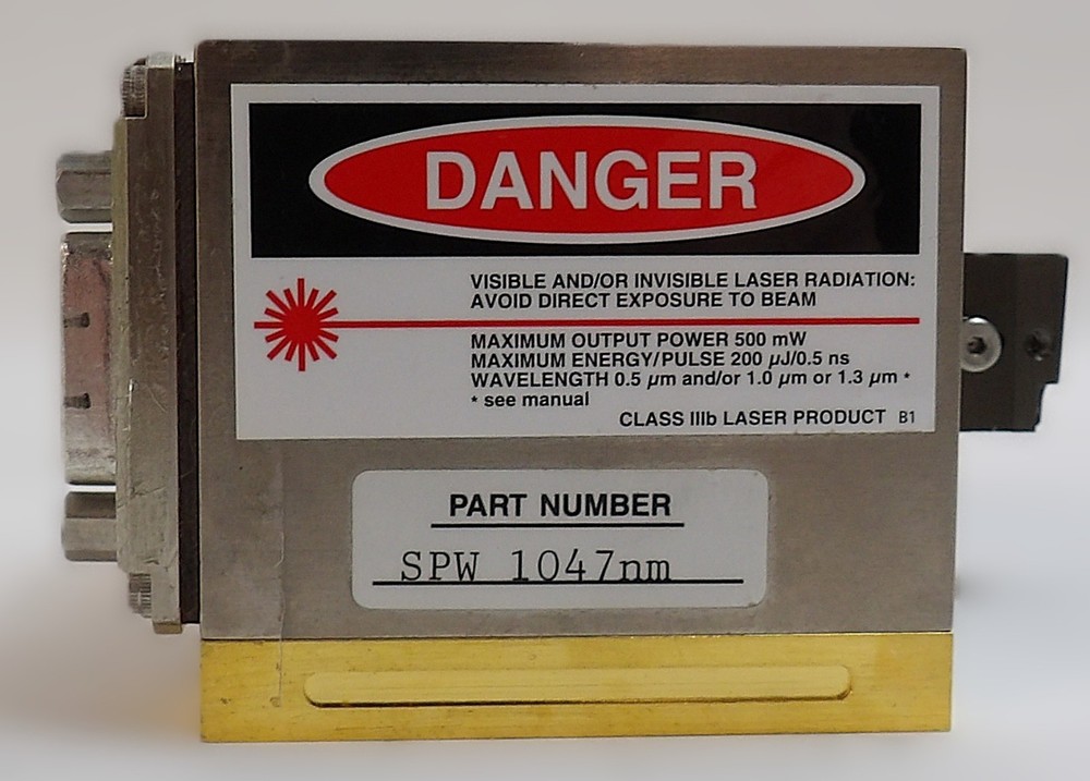 Lightwave Electronics SPW 1047nm Solid State Laser Series 110 Working Surplus