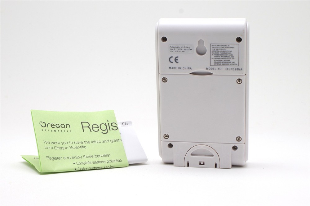 Oregon Scientific RTGR328NA Wireless Temperature &Humidity Sensor W/Atomic Clock