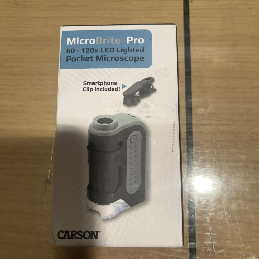 Carson MM-300 MicroBrite Plus LED Pocket Microscope