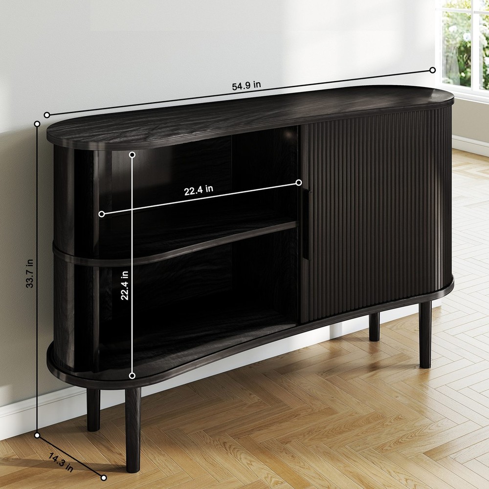 Spacious 1.4M Storage Sideboard For Stylish Kitchen Decor