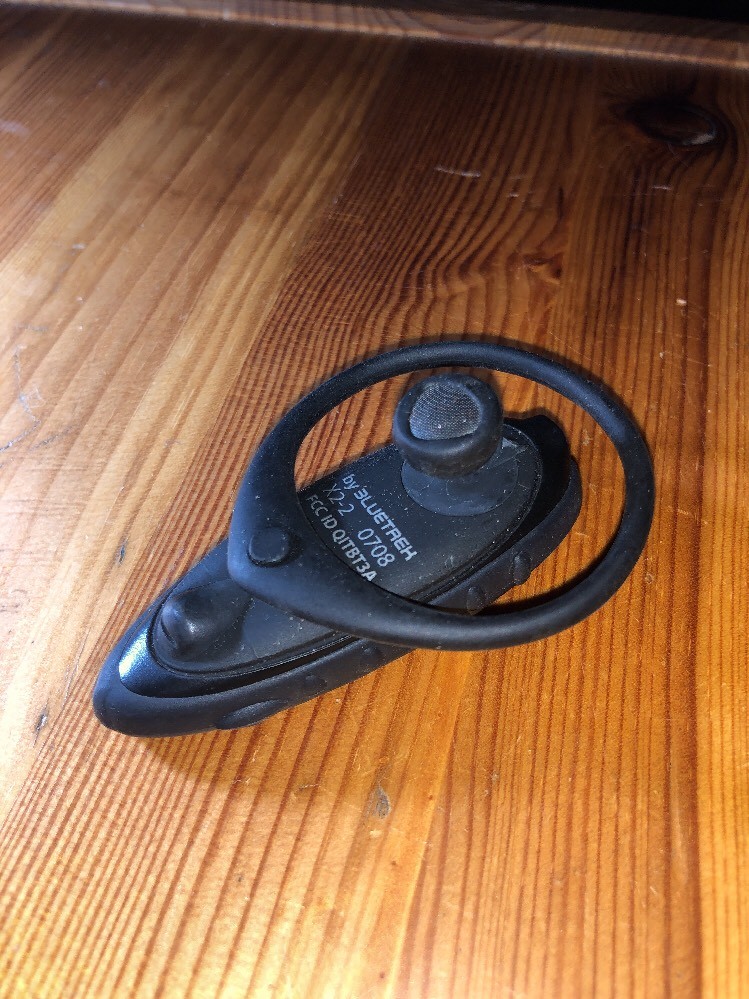 hummer by bluetrek bluetooth headset black (X2-2, 0708)