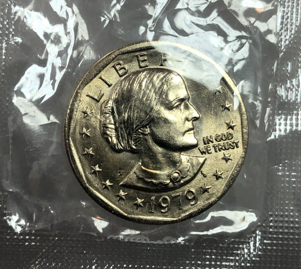 1979 U.S. Susan B. Anthony ~ Uncirculated Dollar Set ~ P, D, S Set