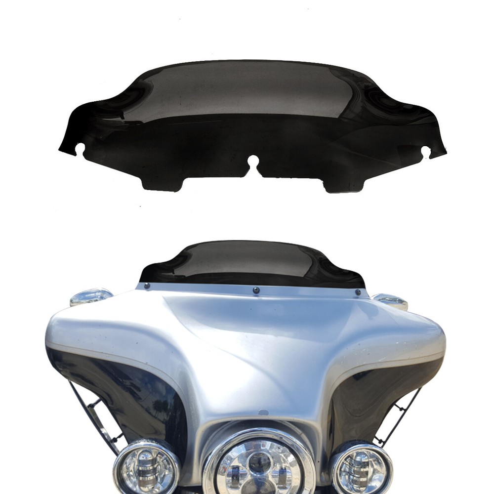 6'' Windshield Black Windscreen for Harley Davidson Electra Street Glide 96-2013