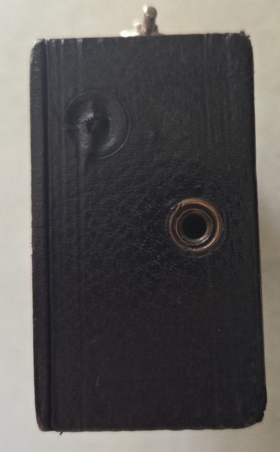 * 1907 Kodak No.2 Folding Pocket Brownie Model B Camera 120 Burgundy Red Bellows