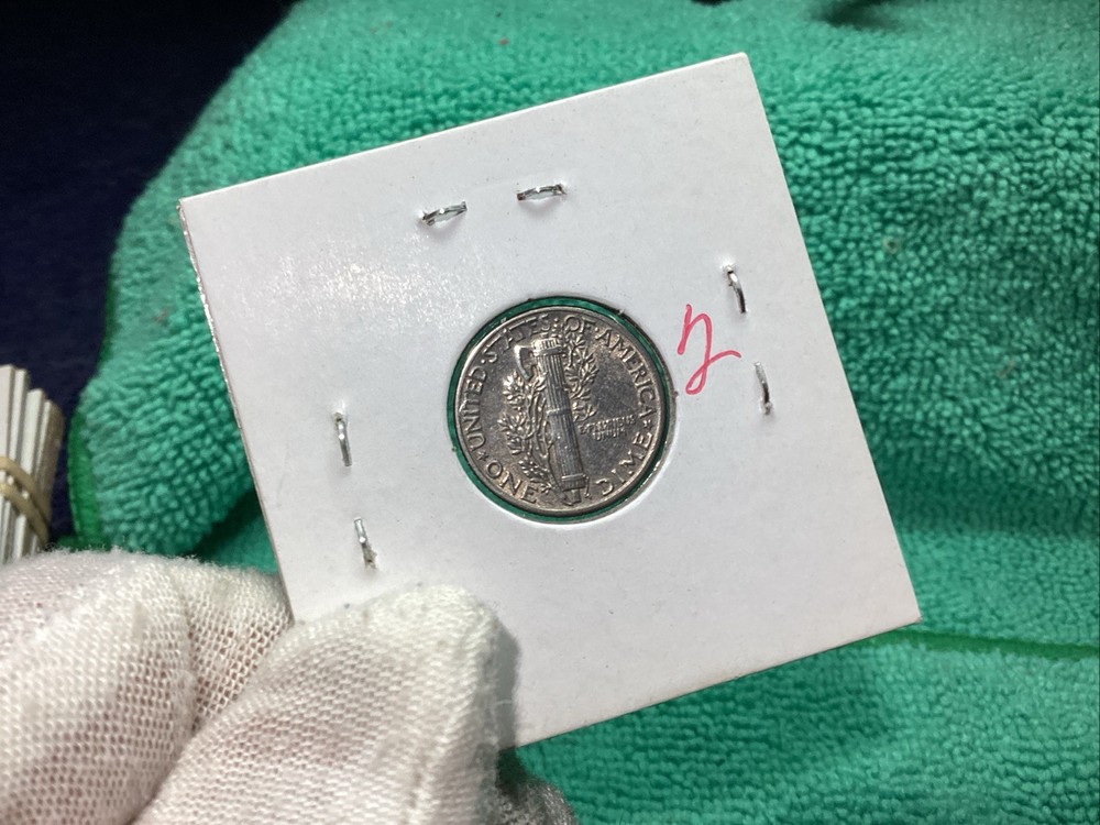 THREE 1944 MERCURY DIMES