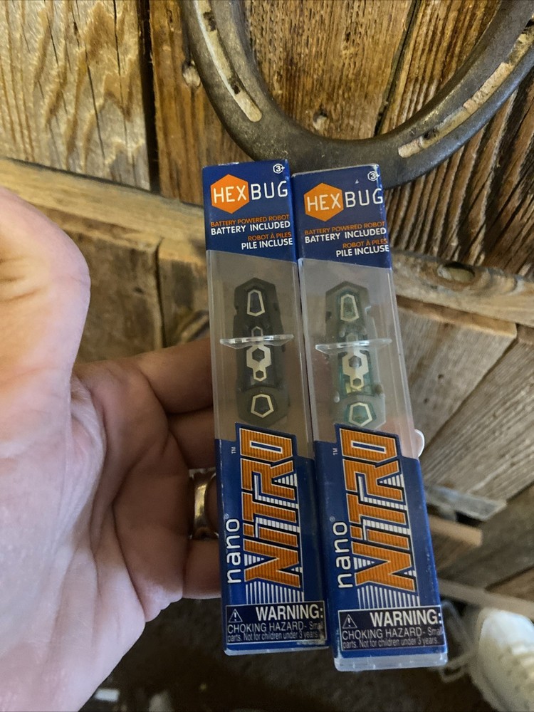Nano Nitro Hexbug Grey/Teal & Grey/Blue