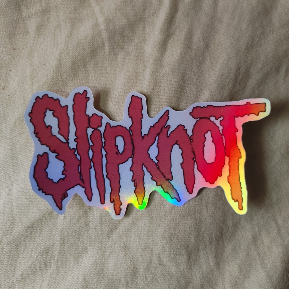 Slipknot Logo Foil Sticker