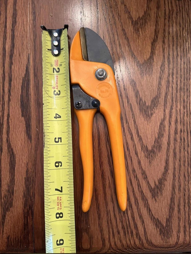 German made true friends anvil type pruner #78