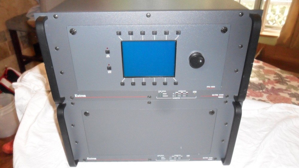 extron video and audio matrix 6400