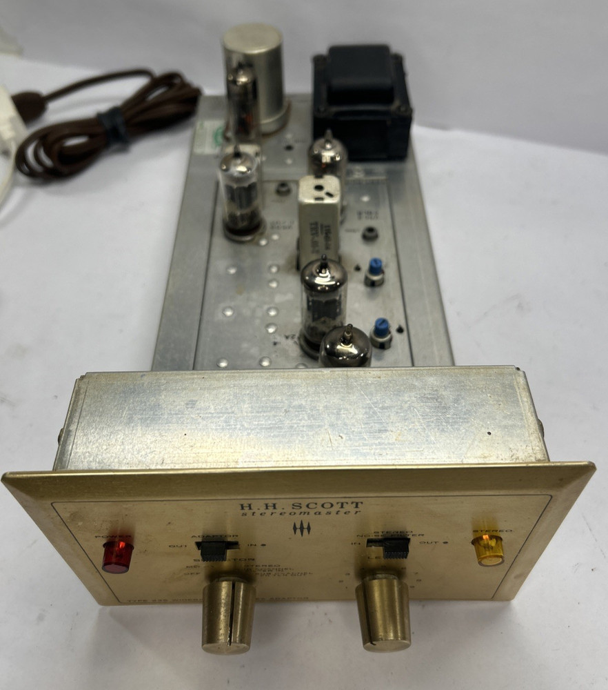 H.H. Scott Stereomaster Type 335 Wideband Multiplex Adaptor POWERS ON - Untested