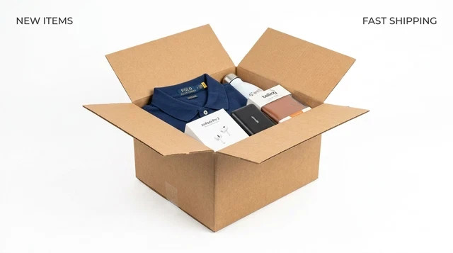 brand new liquidation box from Amazon And Target/large