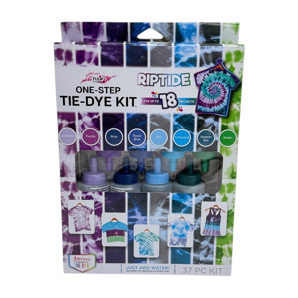 Tulip One-Step Tie-Dye 18 Project 37 pc Kit