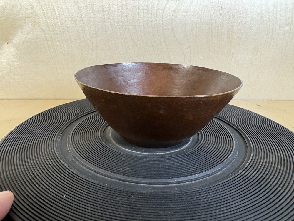 Ramon Ramirez Hammered Copper Bowl 6" x 2.5"H