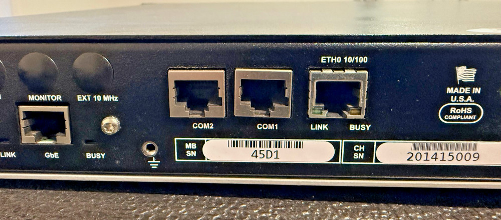 ADTEC EN-91 ENCODER, LOW HOURS, REMOVED FROM WORKING SYSTEM