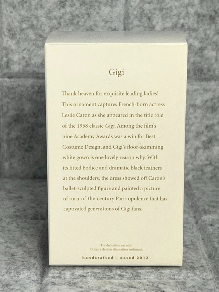 2012 Hallmark Keepsake Ornament 'Gigi' NEW