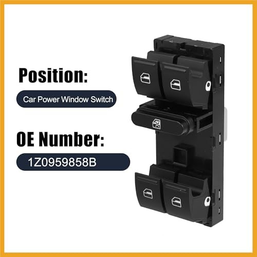 Front Left Car Power Window Control Master Driver Control Switch for Skoda