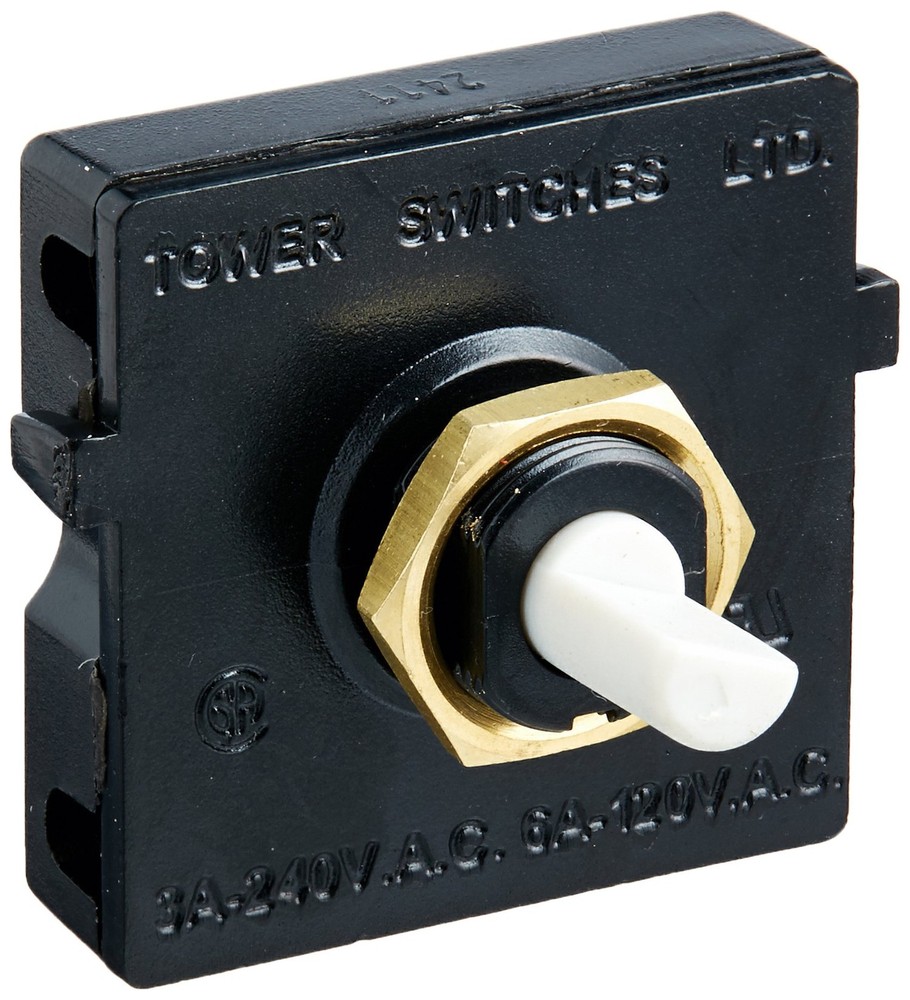 Broan SR561138 Light Switch Black