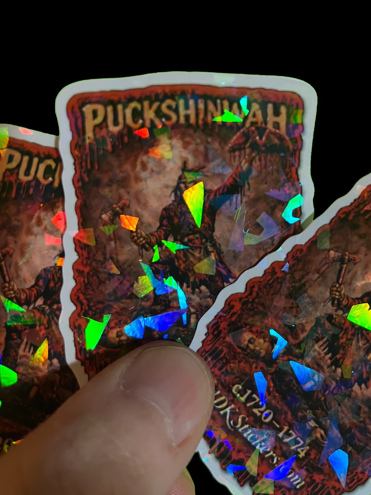 Puckshinwah 1720-1744 Sticker Collector Set