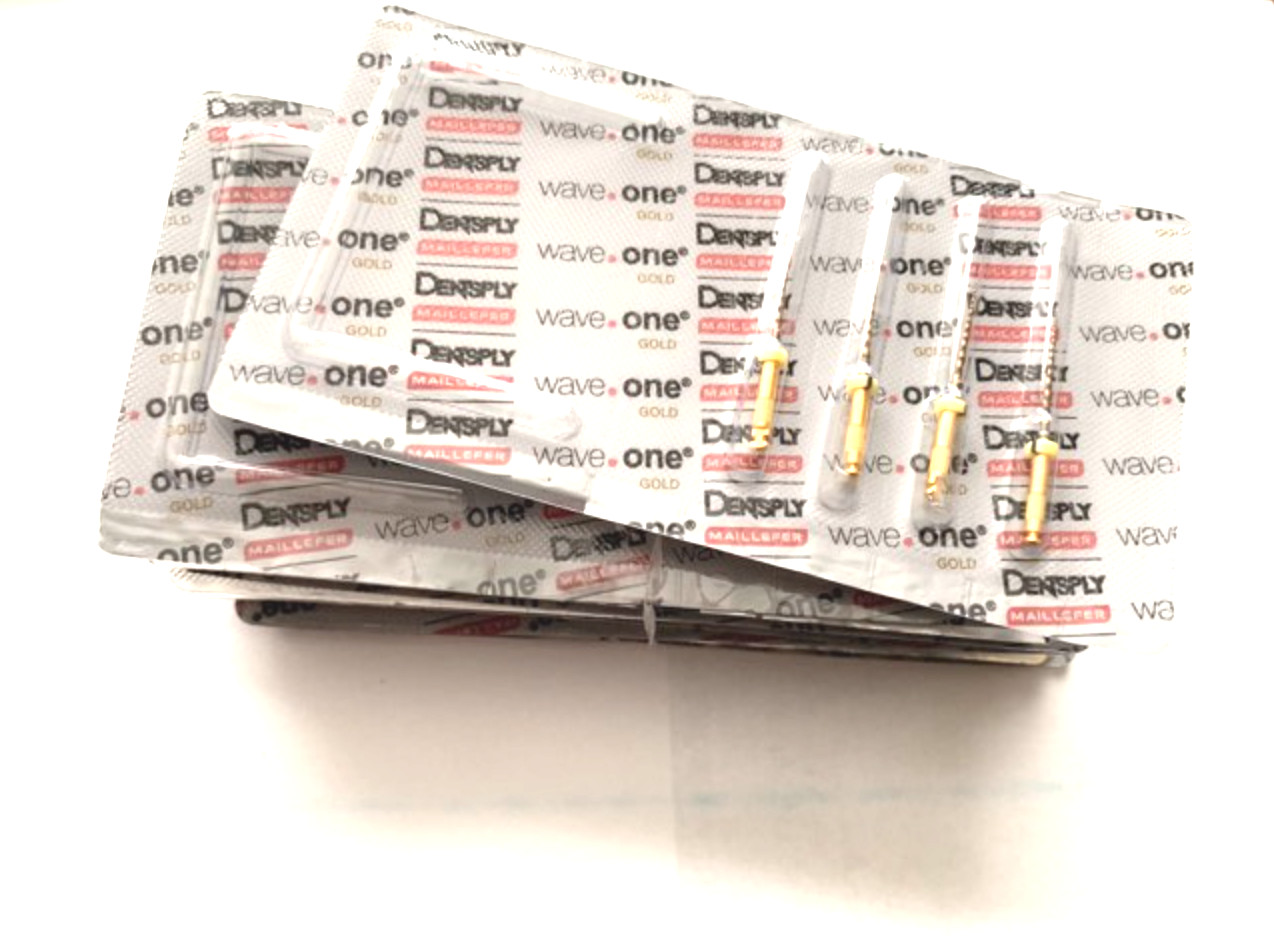 Waveone Gold Wave One Small Yellow Endodontic File Root Canal Dentsply 10PK 25mm