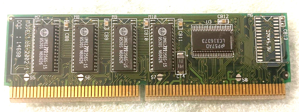 PULLS SS-2002-1 32x8 8 CHIP 256K SYNC CACHE MODULE RM2-CMP54-5