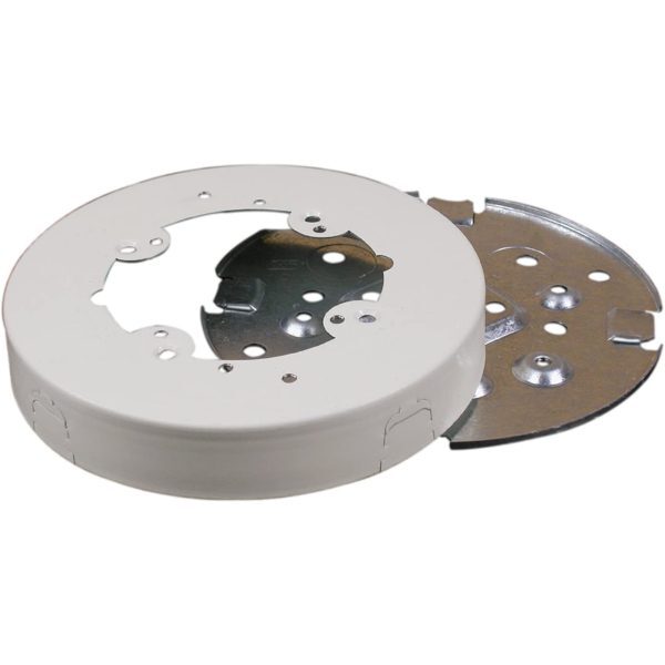 Wiremold V5738A 5-1/2” Dia. Fixture Box, Solid Base