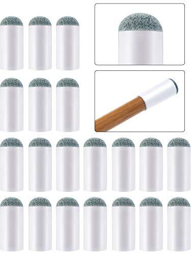 40 Pack Slip On Pool Cue Tips Replacements 4 Sizes Billiard Cue Tips