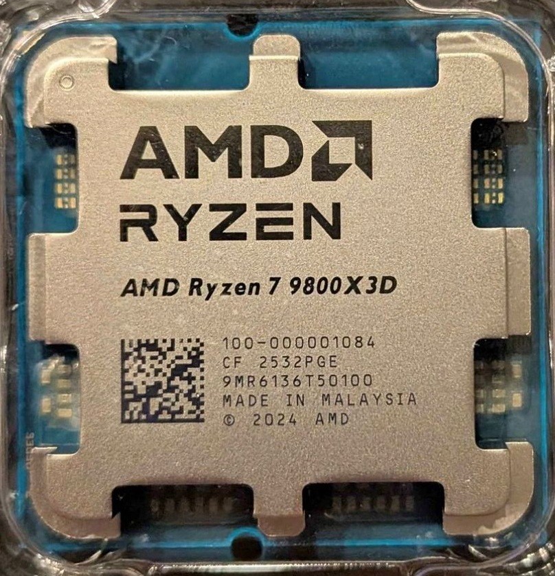 AMD Ryzen 7 9800X3D 8-Core 16-Thread AM5 CPU Processor Brand New