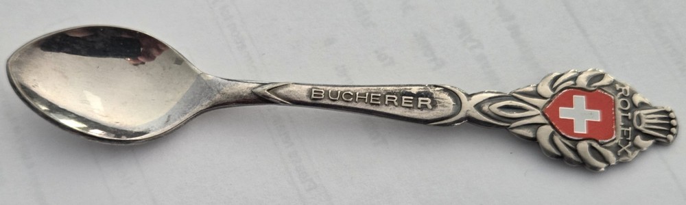 VERY RARE Spoon Rolex Bucherer  , BUCHERER