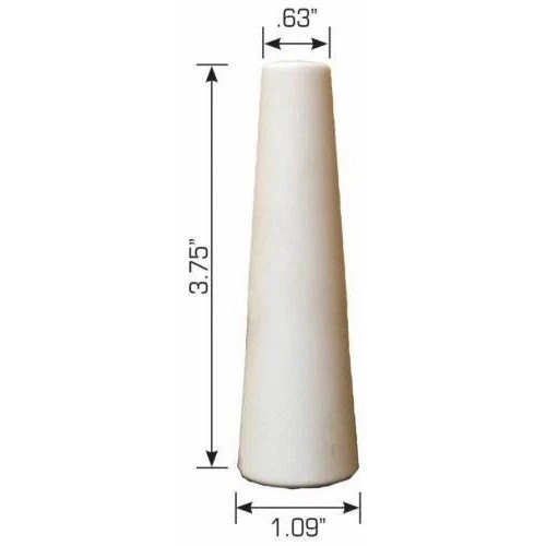 ALC 40057 Ceramic Nozzle, 1/4 inch Orifice, Abrasive Blasting Replacement