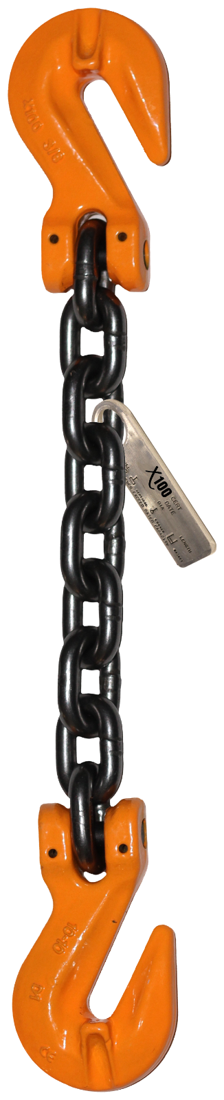 9/32 5/16 3/8 1/2 5/8 3/4 GRADE 100 ALLOY CHAIN GRAB HOOK LIFTING RIGGING CLEVIS