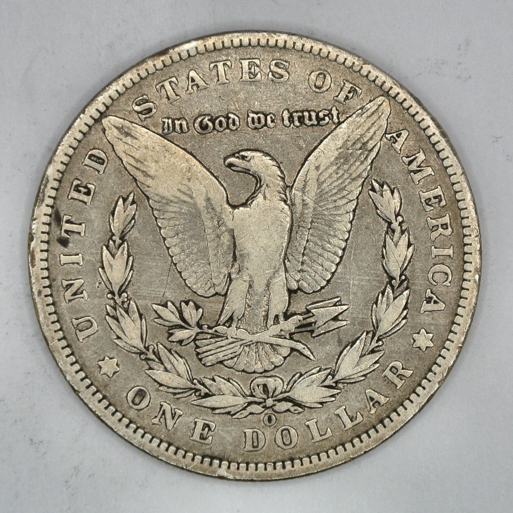 1895-O Morgan Silver Dollar