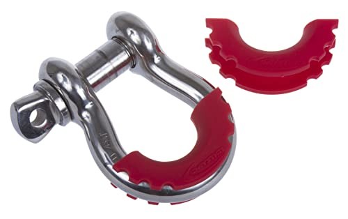 D-Ring Shackle Isolator Red Pair
